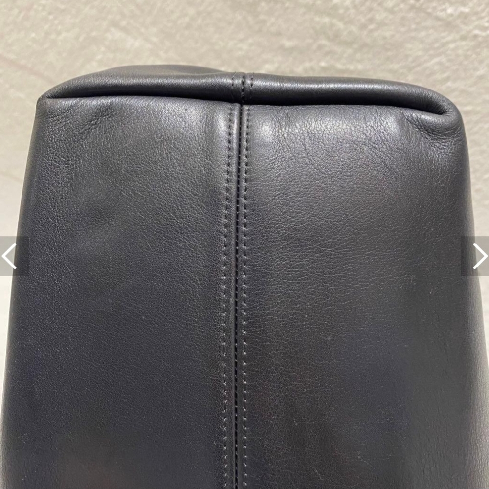 Coach Soho Lafayette Black Leather Tote Bag Vintage - Picture 9 of 16
